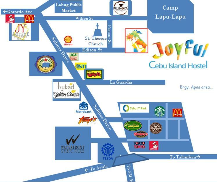 Joyful Island Hostel - Cebu City Exteriér fotografie